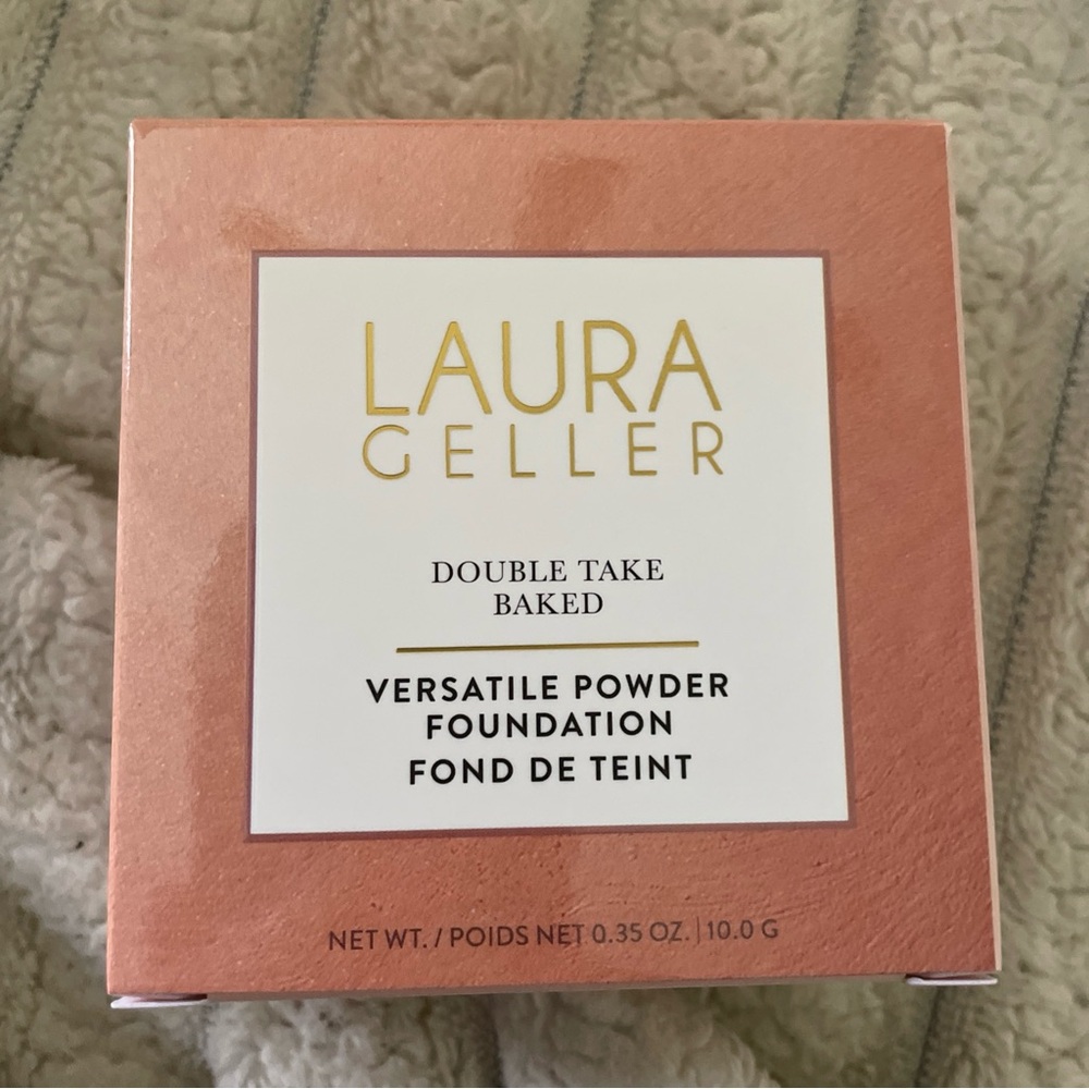 Laura Geller Double Take Baked Foundation - Peach Powder